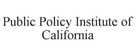 PUBLIC POLICY INSTITUTE OF CALIFORNIA