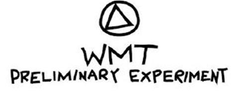 WMT PRELIMINARY EXPERIMENT