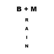 B, M, +, RAIN