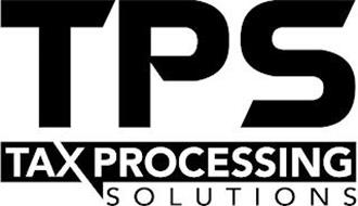 TPS TAX PROCESSING SOLUTIONS