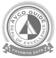 AVCO GUIDE SEAL OF EXCELLENCE FAVORITE EATS