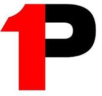 THE NUMBER 1 COMBINED WITH THE UPPER CASE PORTION OF THE LETTER P.