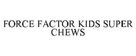 FORCE FACTOR KIDS SUPER CHEWS