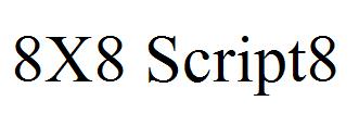 8X8 Script8