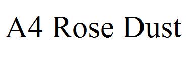 A4 Rose Dust