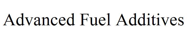 Advanced Fuel Additives