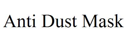 Anti Dust Mask