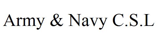 Army & Navy C.S.L