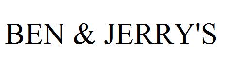 BEN & JERRY'S