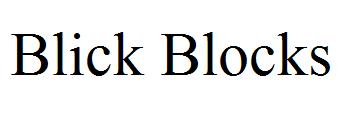 Blick Blocks