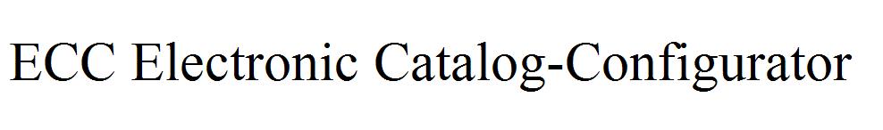 ECC Electronic Catalog-Configurator