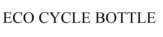 ECO CYCLE BOTTLE