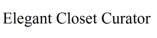 Elegant Closet Curator