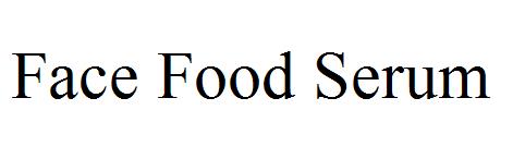Face Food Serum