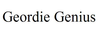 Geordie Genius