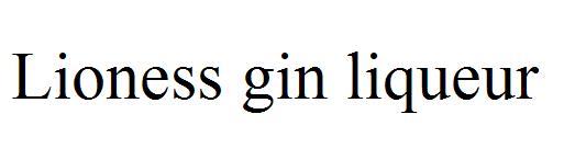 Lioness gin liqueur
