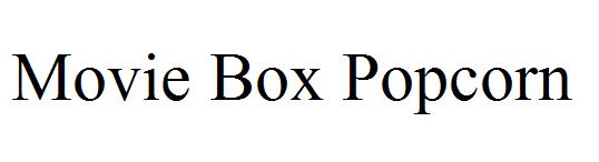 Movie Box Popcorn
