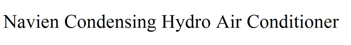 Navien Condensing Hydro Air Conditioner