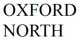 OXFORD
NORTH