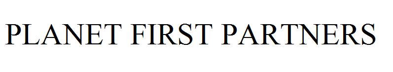 PLANET FIRST PARTNERS