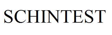 SCHINTEST