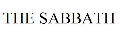 THE SABBATH