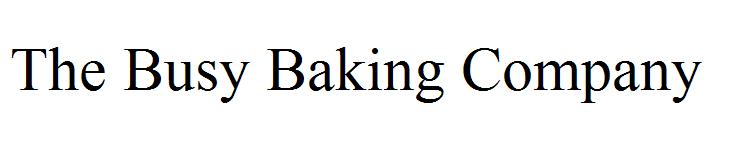 The Busy Baking Company