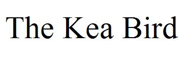 The Kea Bird