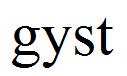 gyst
