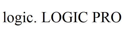 logic. LOGIC PRO