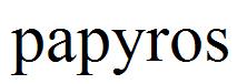 papyros