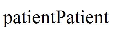patientPatient