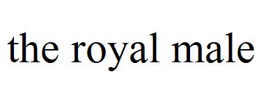 the royal male